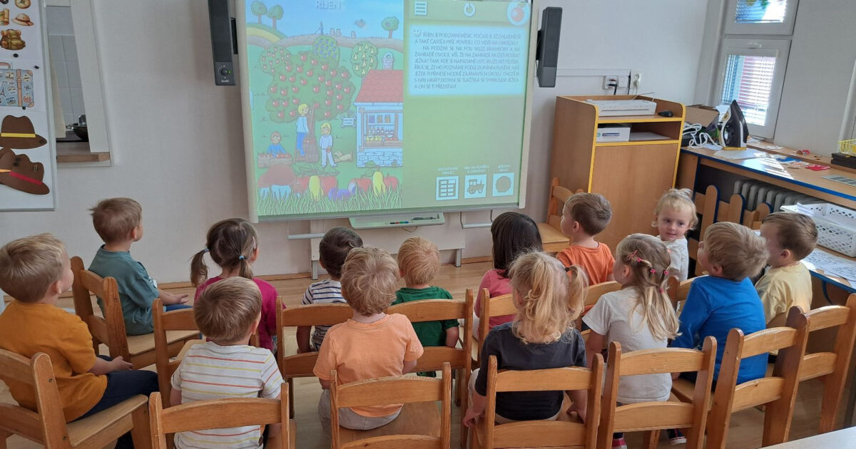 Návštěva interaktivní tabule