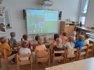 Návštěva interaktivní tabule